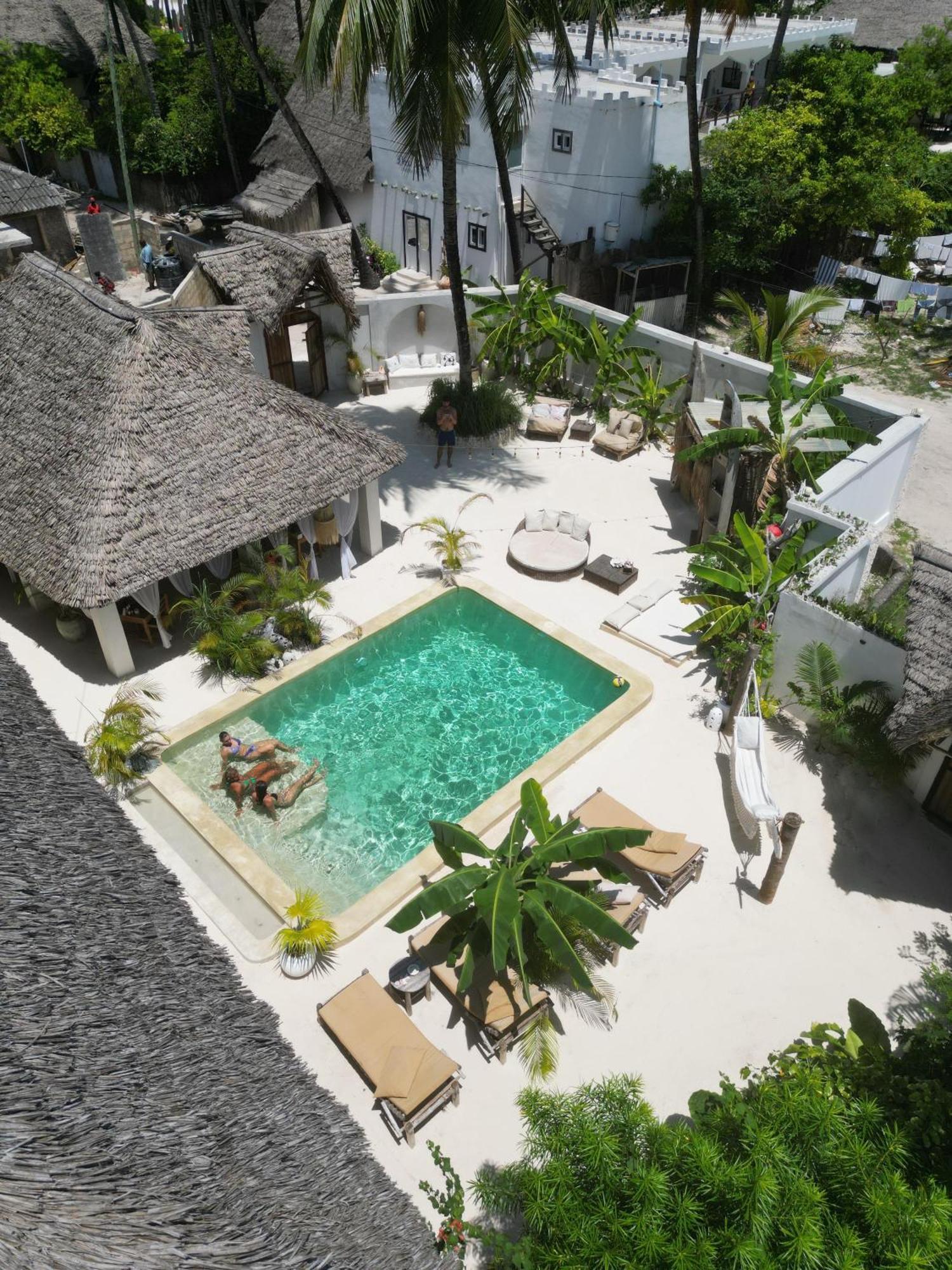 Olamanga Beach Villa Adults Only Jambiani  Exteriör bild